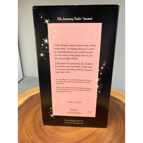 Hallmark Keepsake Ornament 45th Anniversary Barbie Limited Edition Vintage 2004 - Picture 3 of 7